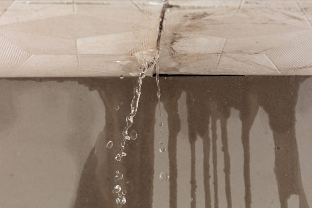 Professional Flood Damage Cleanup technician working in Grafton, NY